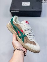 鬼塚虎onitsukatiger Mexico 66 Slip-On 亚瑟士皮面低帮休闲百搭 尺码：35 36 37 37.5 38 39 39.5 40 40