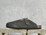 BK版 Birkenstock 博肯软木休闲鞋半拖牛皮绒山革毛毛系列 官方代工厂工艺 品质看得见 London-Shearling内里羊毛 每一步都是安全感！以