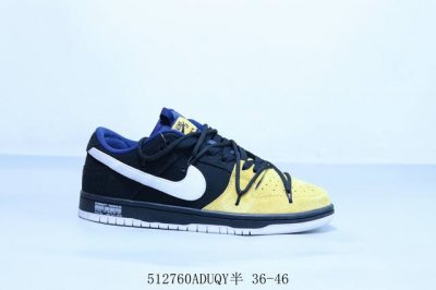 耐克 Nike Sb Dunk Low pro 复古低帮 休闲运动滑板板鞋 绑带 货号 Dx6775-400 512760Aduqy半 36-46