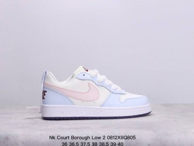 公司级耐克nk Court Borough Low 2 耐克校园休闲板鞋 货号:Fv5456-005 尺码:36 36.5 37.5 38 38.5 39 40