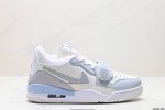 公司级三合一最强合体，多种新配色回归耐克nike Air Jordan Legacy 312 Low”White Grey Fog Blue Red“乔丹最强三