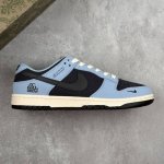 本地 核心私 nike Sb Dunk Low 古驰联名---深蓝黑拼接 高端定制 低帮休闲板鞋 定制鞋盒 大厂纯原品质出货 超高清洁度 皮料切割干净无任何毛边
