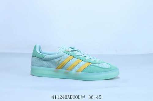 阿迪达斯Adidas Originals Gazelle Esquisite Gucci 德训 羚羊系列低帮复古百搭休闲运动板鞋 湖水绿 货号 Ig6783 4