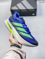 公司级Ad Adizero Boston 13 夏季透气网眼竞速跑鞋 Js4938 融合Lightstrike和Lightstrike pro技术 采用乙烯 乙