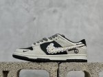 放店私 Nk Sb Dunk Low 闪电联名 雏菊白勾 周年高端定制 低帮休闲板鞋 Dj2024-073 #定制鞋盒 大厂纯原品质出货 超高清洁度 皮料切割干