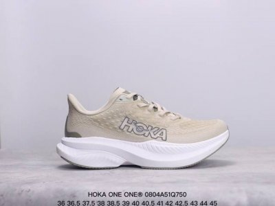 hoka One One独特的竞训鞋,主打舒适软弹hokamach马赫6#竞速跑鞋 Hoka Mach 6 轻盈且富有弹性的舒适感！迄今为止最轻量灵敏的mach