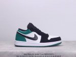 真标耐克nike Wmns Air Jordan 1 Low Aj1乔丹一代低帮经典复古文化休闲运动篮球鞋 货号:Dc0774-141 尺码:35.5 36 3