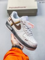 真公司带半码 耐克Nike Air Force 1 07 空军一号低帮百搭休闲运动板鞋 柔软 弹性十足的缓震性能和出色的中底设计 横跨复古与现代的外结合 造就出