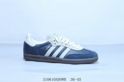 阿迪达斯三叶草Adidas Originals Samba Vegan Og”Spd“桑巴舞系列绅士德训足球风百搭低帮休闲运动板鞋 310610Adowr 36