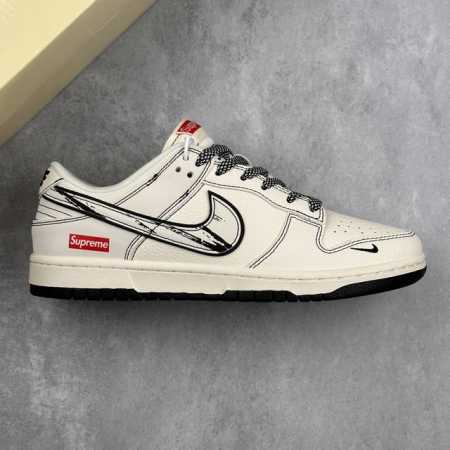 本地 核心私 Nike Sb Dunk Low Supreme联名 涂鸦黑线 周年高端定制 低帮休闲板鞋 #定制鞋盒 大厂纯原品质出货 超高清洁度 皮料切割干净 - 点击图像关闭