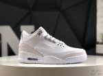 公司级带半码 耐克 Air Jordan 3 Retro pure Money Aj3 乔3复刻白猫 中帮复古休闲运动文化篮球鞋 #凭借极简主义美学横空出世的