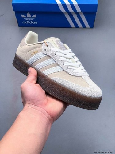 160 阿迪达斯Adidas Samba Xlg 厚底低帮复古板鞋 0325861S22