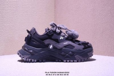 Fila Fusion斐乐潮牌 Bianco 硬糖 舒适百搭 防滑增高 低帮 生活休闲鞋 女款 Xm0428Q222