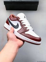 公司级头层！耐克Nike Air Jordan 1 Low Aj1 乔1 低帮潮流运动休闲板鞋。Aj1 低帮拼接 完美版型真头层牛皮# 内置缓震气垫 原鞋开模