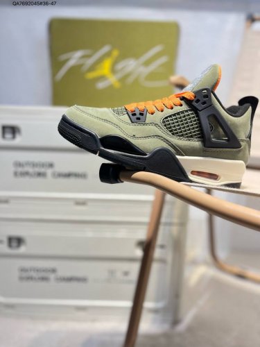 Air Jordan 4 Retro Black Military Blue 迈克尔 乔丹Aj4代中帮复古休闲运动文化篮球鞋Ib1854 Qa7692045#3