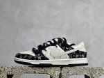放店私nk Sb Dunk Low Mlb绑带联名-黑牛仔印花 周年高端定制 低帮休闲板鞋 Sj2068-251 #定制鞋盒 大厂纯原品质出货 超高清洁度 皮料