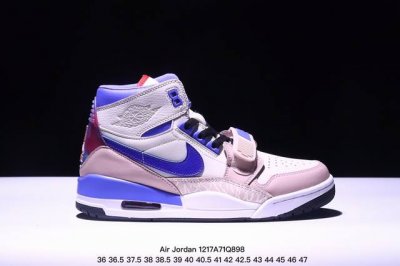 公司级三合一最强合体，多种新配色回归耐克nike Air Jordan Legacy 312 High”White Grey Fog Blue Red“乔丹最强