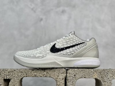 放店私 灭世版 Nk Zoom Kobe 6 Protro 科比六代 全明星2.0 白色星星 Fq3546-100 纯原海外版气垫品质吊打各路纯原 气压耐久双重