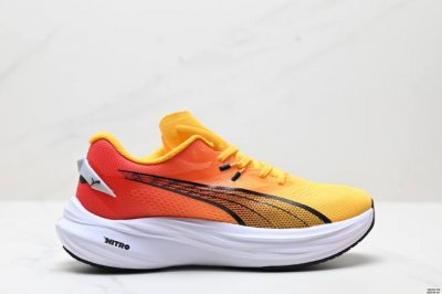 公司级Puma Deviate Nitro 3 彪马 缓震训练跑鞋透气 舒适防滑耐磨 低帮 休闲跑步鞋 货号:309707-22 尺码:36-45 Id:Jkd