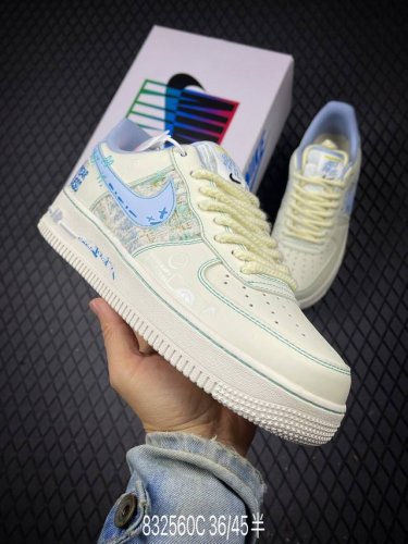 C 公司级Nike Air Force 1 07 原楦头原纸板 打造纯正低帮空军版型 专注外贸渠道 全掌内置蜂窝气垫 原盒配件 原厂中底钢印 拉帮完美 货号:J