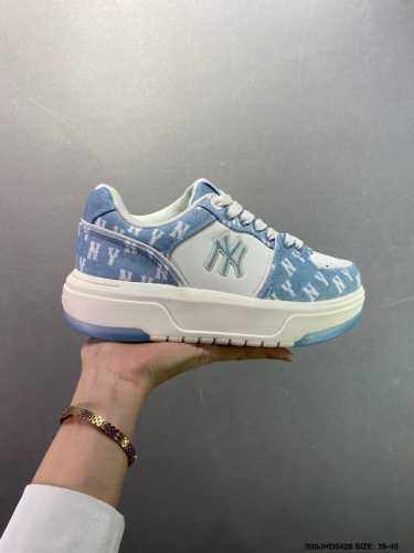 公司级Mlb Chunky Classic Embo Monogram 人气单品 学长鞋系列低帮老爹风轻量增高厚底百搭休闲运动慢跑鞋高级街头休閒品牌Mlb公开了