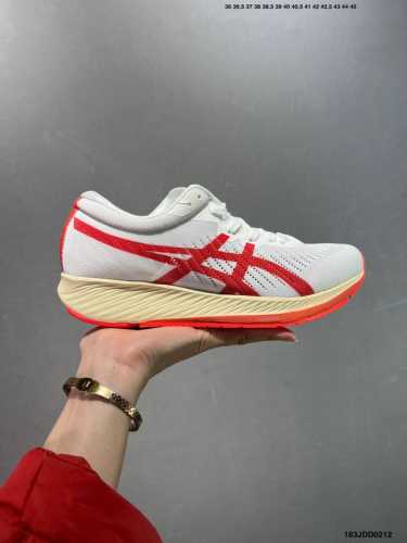 日本专业跑鞋品牌-亚瑟士 Asics Metaracer Tokyo 公司级版本 超顶级轻量化运动有氧慢跑鞋 全新原装数据开发人体工学一体式 全掌Ff Blas