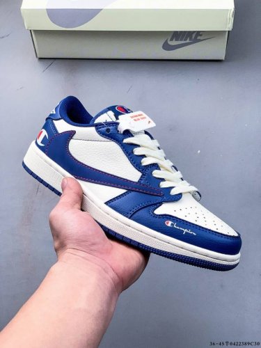 集图 公司级头层！耐克Nike Air Jordan 1 Low Aj1乔1 低帮潮流缓运动休闲板鞋。Aj1 低帮拼接 完美版型真头层牛皮# 内置缓震气垫 原鞋