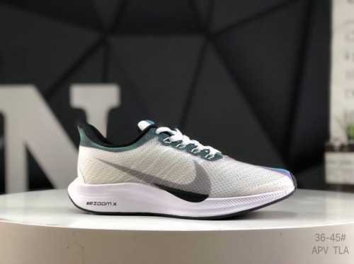 真标带半码耐克 Nike Zoom Pegasus 35 Turbo 登月35代 网纱透气缓震疾速跑鞋。 官方货号：Bv6105 130 Size：36-45