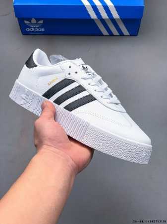 集图 真标半码！阿迪达斯Adidas Samba Rose 三叶草 复古厚底增高休闲板鞋 0414279Y18 - 点击图像关闭