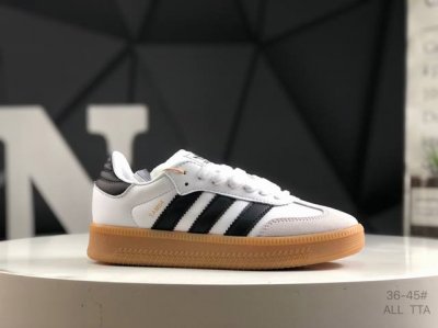 公司级带半码 阿迪达斯 Adidas Samba Xlg 低帮厚底运动板鞋环保海玻璃鞋垫 外置加厚耐磨橡胶大底！ 货号：Ie1377 尺码：如图所示 All T