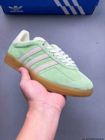 集图 真标半码！阿迪达斯Adidas Gazelle 低帮复古百搭休闲运动板鞋 04 3X18 - 点击图像关闭