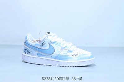 耐克 Nike Court Borough Low 2 Gs 小空军 绑带 货号 Dh2987-101 522 Aduoi半 36-45