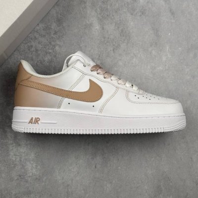 本地260 核心私 Nk Air Force 1'07 Low 官方爆款定制 二次元主题 渐变黄勾 空军一号低帮休闲板鞋 #定制皮料 定制鞋盒 原楦原纸板 纯正