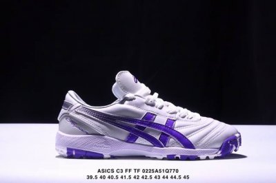 Asics亚瑟士Ds Light C3 Ff Tf袋鼠皮Ag短钉足球鞋时尚复古男士运动鞋 带半码 39-45 尺码：39-45半 Xm0225Q770