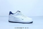 Nike Air Force 1 Af1耐克 空军一号休闲板鞋 白蓝 货号 Hm9483-001 41 Adqqt半 36-45