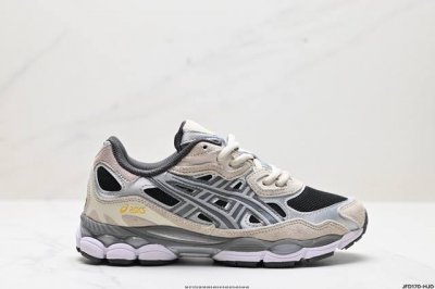 公司级asics 亚瑟士gel-Nyc透气网眼鞋面配合部分合成革材质 采用全新ahar+橡胶材质 更加耐磨 货号:1201A789-750 尺码:36 37 3