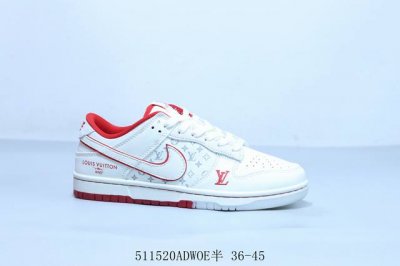 耐克 Nike Sb Dunk Low Pro 复古低帮 休闲运动滑板板鞋 Lv 货号 Ch8311-275 511520Adwoe半 36-45