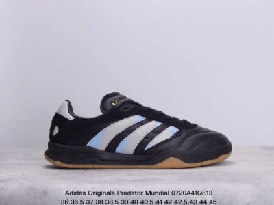 公司级adidas Originals Predator Mundial 皮革 阿迪达斯经典融合 大胆创新 防滑耐磨 低帮 生活休闲鞋 货号:Ie5675 尺码