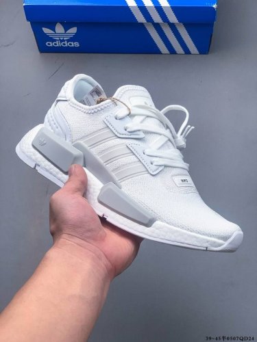 集图 阿迪达斯新配色 Adidas Nmd G1 街头风经典百搭跑步鞋 以鞋型、角度和面料，力求展现 Adidas创新传统，采用时髦廓形，以抢眼外形诠释经典细节