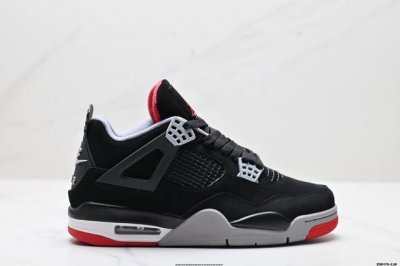 公司级Nike Air Jordan 4 Retro 耐克迈克尔 乔丹Aj4代中帮复古休闲运动文化篮球鞋 原厂材料Tpu超Q弹网格材质 缜密拉帮及中底钢印细节