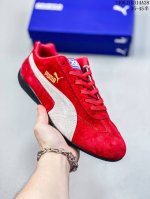 Puma彪马男女运动鞋speedcat Sparco联名跑步休闲鞋麂皮306794红色 尺码：35-45半 编码：06Jyd314A28