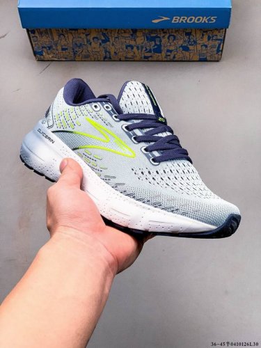 公司级！新款Brooks布鲁克斯Glycerin甘油20缓震马拉松氮气慢跑鞋 0410126L30