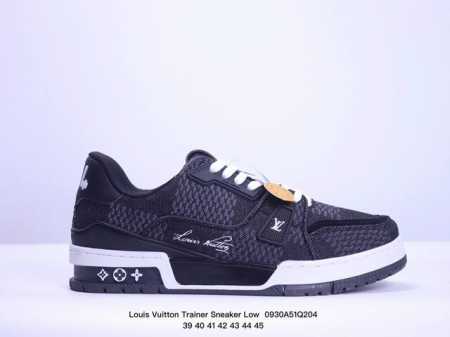 全新lv路易威登louis Vuitton Trainer Sneaker Low休闲运动文化百搭板鞋 ！ Xm0930Q204 - 点击图像关闭