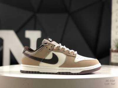 140 真标带半码耐克/Nike Sb Dunk Low"Dark Driftwood" 扣篮系列低帮休闲运动滑板板鞋 货号：Lf0039 002 尺码：36