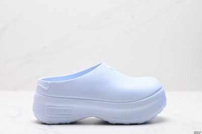 公司级Adidas Originals Adifom Stan Smith Mule 运动凉鞋穆勒厨师鞋 原鞋开模无明显毛边 欧索莱颗粒防臭透气鞋垫 原厂高弹环