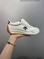 公司级迪桑特Descente Running Boa舒适通透防滑耐磨透气轻便回弹 低帮跑步鞋 男款 黑色 Id：183Jvd0505