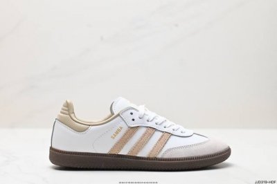 公司级阿迪达斯三叶草adidas Originals Samba Og桑巴舞系列绅士德训足球风百搭低帮休闲运动板鞋 货号:Ji0218 尺码:36 36.5 3