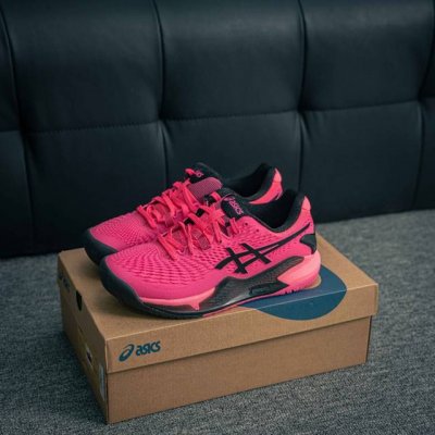 核心私 Asics Gel-Resolution 9 亚瑟士复古透气缓震休闲跑步鞋 货号：1041A330-700 尺码：36 36.5 37.5 38 38.