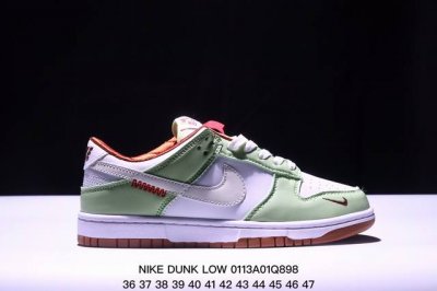 真标耐克Nike Dunk Low Retro 扣篮系列低帮休闲运动滑板板鞋 货号:Hv6001-101 尺码:36-47 Xm0114Q898