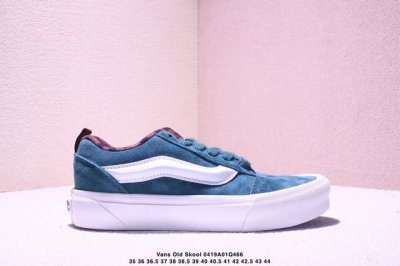 Vans Old Skool 舒适百搭 防滑减震 低帮 板鞋 男女同款 黑红印刷 颜色：低帮Os侧标黑色灰水线 货号：Vn000Ct8Bm8 尺码：35 36